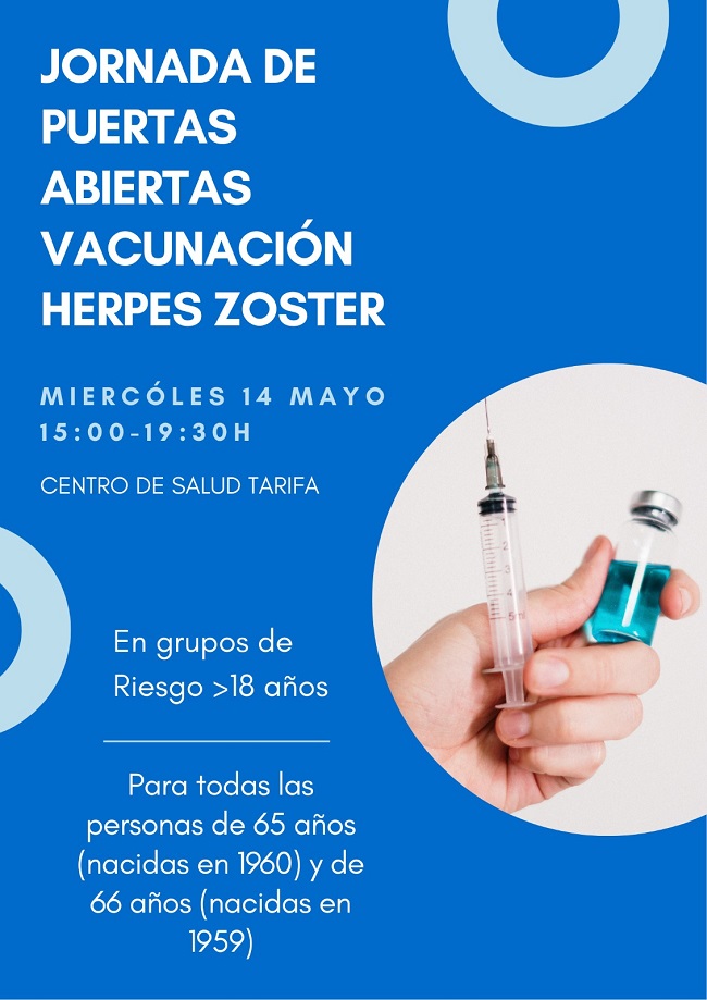 Vacunación de prevención para el herpes zoster
