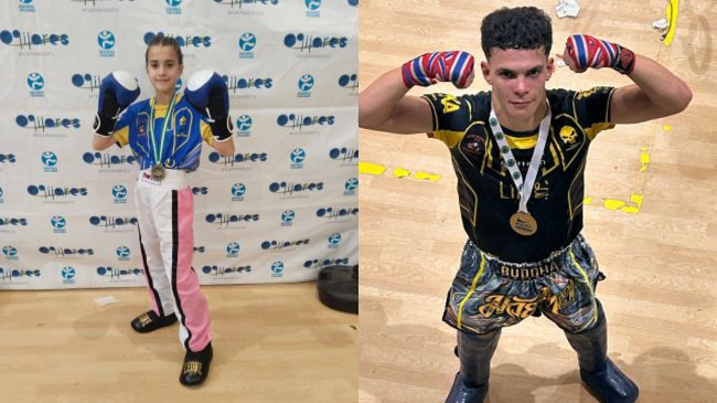 Los tarifeños Álvaro Ojeda y Paula Sánchez ya forman parte de la selección andaluza de kick boxing.