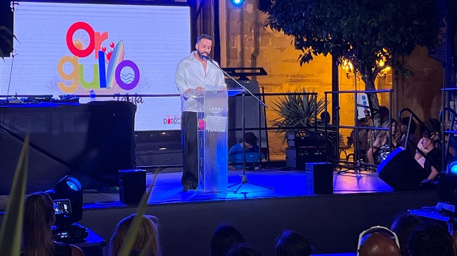 Fran Parra reivindicó la vigencia y necesidad del Orgullo LGTBI como expresión de respeto