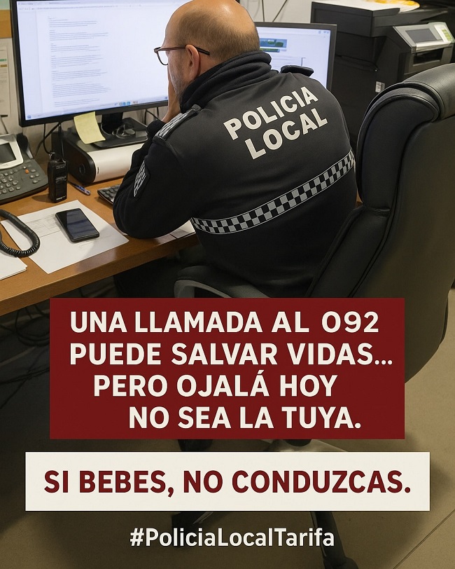 Una llamada al 092 puede salvar vidas
