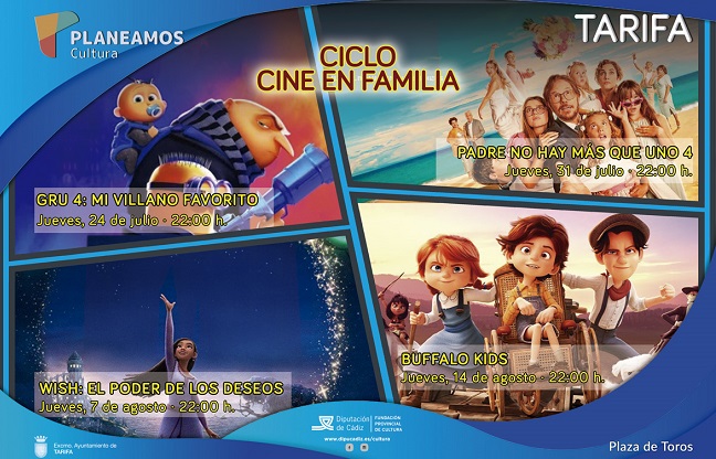 Los "Jueves de Cine" regresan al verano tarifeño de este 2025.