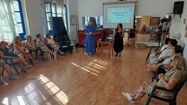 “Mayores Activos” emprende ciclo de talleres de salud con la colaboración del área sanitaria Campo de Gibraltar Oeste.