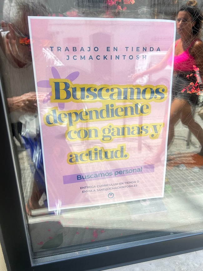 Tarifa busca trabajadores