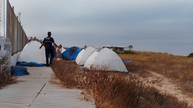 Camping improvisado?