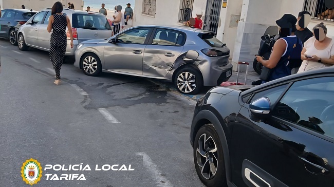 Detenido en Tarifa un conductor que cuadruplicaba la tasa de alcohol tras provocar un accidente y darse a la fuga