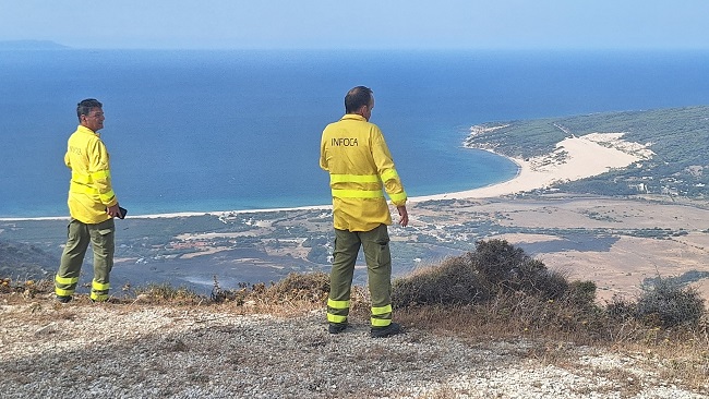 El incendio quedó CONTROLADO la pasada noche.
