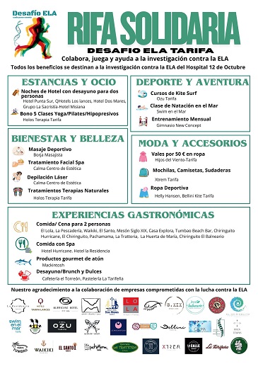 Más de 60 premios en una rifa solidaria por la investigación sobre la ELA.