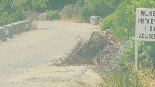 Pero han dejado los restos de la foto