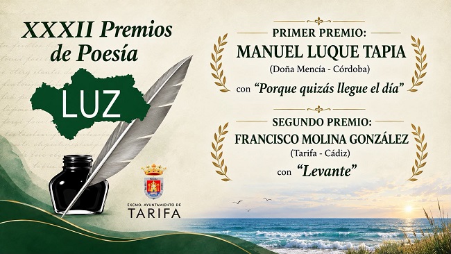 Son los ganadores del premio de Poesía Luz 2026