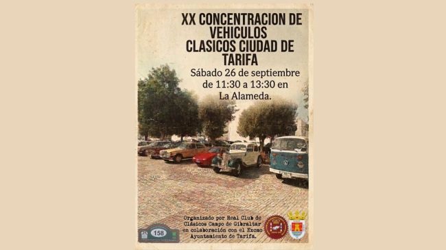 El Club de Clásicos del Campo de Gibraltar regresará a Tarifa
