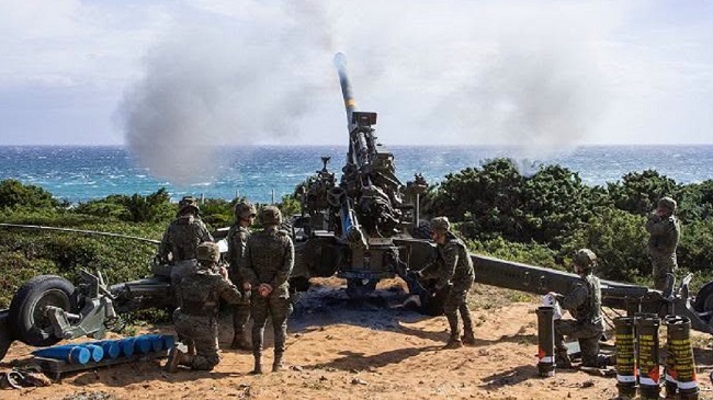 El Ejército despliega una unidad de Artillería de Costa para reforzar la vigilancia marítima frente al Estrecho