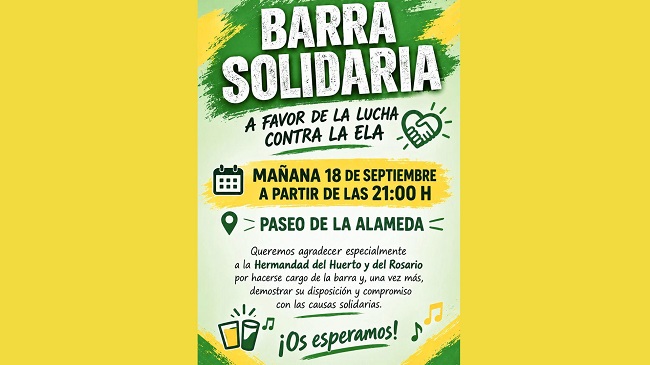 El viernes, 18 de septiembre (mañana), fiesta del Turismo y Deporte en el paseo de la Alameda