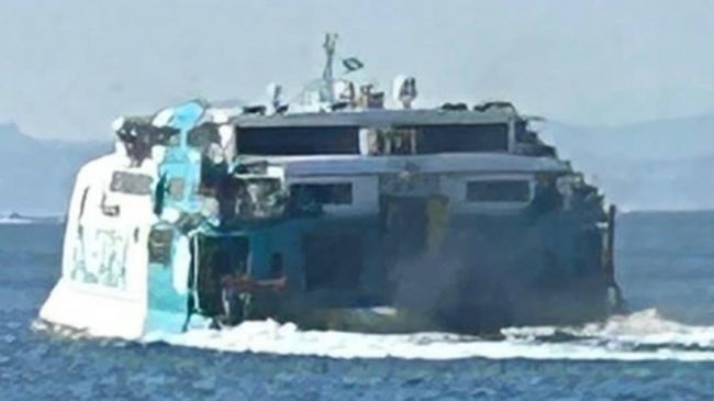AGADEN DENUNCIA LAS EMISIONES CONTINUADAS DE HUMO DEL BUQUE JAUME III EN TARIFA Y SOLICITA UNA INSPECCIÓN URGENTE.