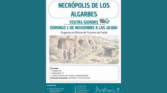 Turismo ofrece visita a la Necrópolis de Los Algarbes el próximo 1 de noviembre