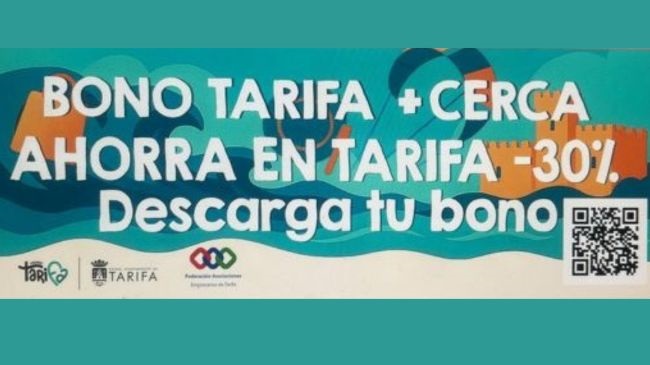 Tarifa pone en circulación 10.000 bonos de consumo para generar al menos 300.000 euros en compras en los negocios locales